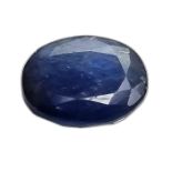 Sapphire Blue Oval Shape 3.01 Carat Slightly included ( Sri Lanka Origin ) ( Natural )