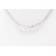 Round Brilliant Natural Diamond Necklace 3.83 Carat H/I Colour I Clarity 18k White Gold EDR Report - Image 4 of 14