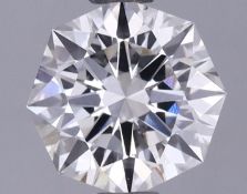 Octagonal Cut Diamond 1.00 Carat F Colour VS1 Clarity IGI Cert EX EX