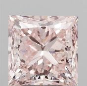 Princess Cut Diamond 5.01 Carat Fancy Pink VS1 Clarity IGI Cert EX EX