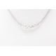 Round Brilliant Natural Diamond Necklace 3.83 Carat H/I Colour I Clarity 18k White Gold EDR Report - Image 9 of 14