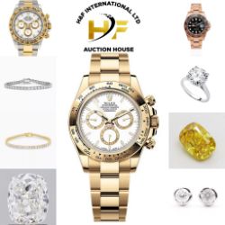 Jewellery Auction, Over 1000 Lots, Diamonds, Rings, Earrings, Bracelets, IGI and GIA Certified, Fancy Colours, Rolex Watchs, & Luxury Pieces