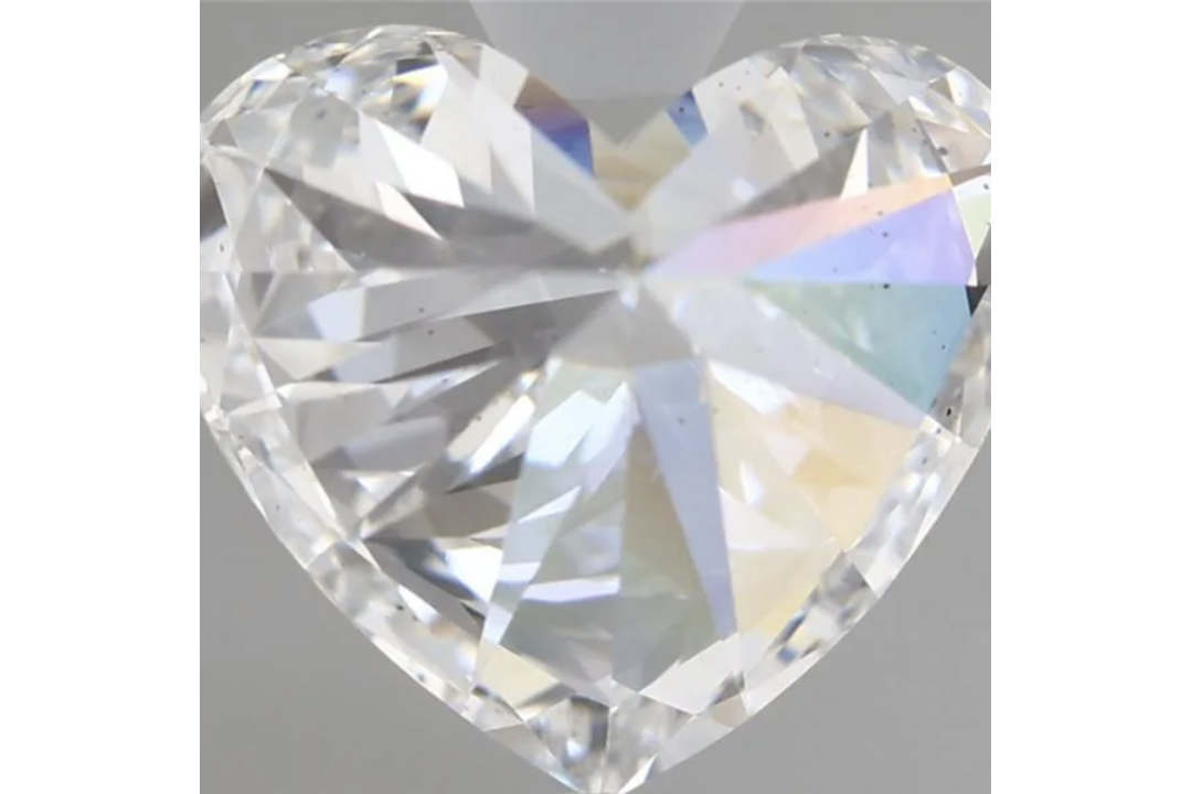 Heart Cut Diamond 2.00 Carat F Colour VS2 Clarity EX EX - IGI Certificate - Image 3 of 5