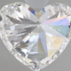 Heart Cut Diamond 2.00 Carat F Colour VS2 Clarity EX EX - IGI Certificate - Image 3 of 5