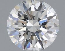 Round Brilliant Cut Diamond 0.80 Carat F Colour VS2 Clarity ( Natural ) ( IGI Certificate )