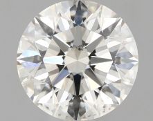 Round Brilliant Cut Diamond 1.24 Carat H Colour VS2 Clarity ( Natural) ( IGI Certificate )