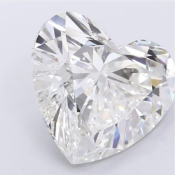 Heart Cut 10.03 Carat Diamond F Colour, VS1 Clarity, EX EX - IGI Cert