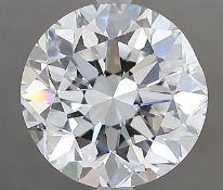 Round Brilliant Cut Diamond 2.00 Carat F Colour VS1 Clarity ( Natural ) ( IGI Certificate )