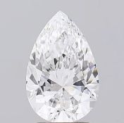 Pear Cut Diamond 2.00 Carat E Colour VS1 Clarity EX EX - IGI Certificate