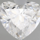 Heart Cut Diamond 2.00 Carat F Colour VS2 Clarity EX EX - IGI Certificate - Image 1 of 5