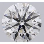 Round Brilliant Cut Diamond 5.00 Carat F Colour VS2 Clarity ID EX EX - IGI Certificate