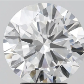 Round Brilliant Cut Diamond 4.00 Carat F Colour VS2 Clarity IGI Cert EX EX
