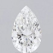 Pear Cut Diamond 2.00 Carat E Colour VS2 Clarity EX EX - IGI Certificate