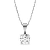 **ON SALE** Round Brilliant Cut Diamond 1.50 Carat D Colour VVS2 Clarity -Necklace Pendant