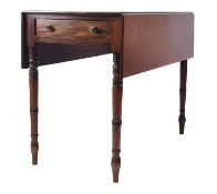 A 19th century mahogany Pembroke table