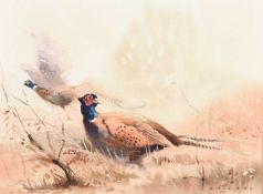 Eric H Day (1900-1995) Five Watercolours, Hunting and Sporting Interest