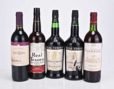 Wine, champagne and port, 7 bottles