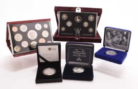 UK and Commonwealth silver proof and silver coin collections