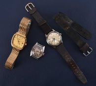 Longines and others: Three gentleman's wristwatches