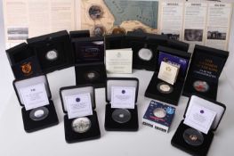 A large quantity of Elizabeth II and Charles III commemorative UK and Commonwealth