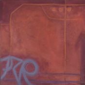Margrit Clegg (b.1941) Red Composition