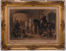 After Sir Edwin Henry Landseer RA (1803-1873) Return from Hawking
