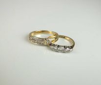 Two gold rings