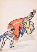 Anna Katrina Zinkeisen (1901-1976) Paso Doble Dancers