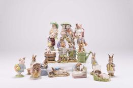 A collection of 28 Royal Albert and Beswick Beatrix Potter figures