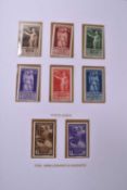 Collection of Italian Colonies stamps in 2 pre-printed Bolaffi albums with certificates