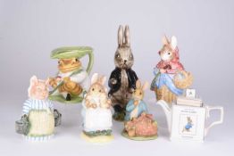 Beatrix Potter - Money banks and related items