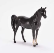 A Beswick model of a black Arab Xayal horse, model 1265