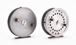 A Hardy Conquest reel and a Hardy Eureka reel
