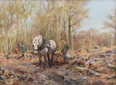 Barry Arthur Peckham SEA (b.1945) Forest Workers
