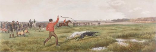 C.R. Stock after Edward Douglas, Four Hunting Aquatints