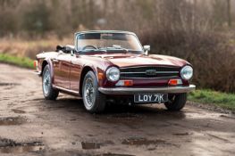 1972 Triumph TR6 UK home market car, benefiting from an older restoration