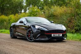 2013 Aston Martin Vanquish Equipped with the desirable full carbon fibre pack and accompanied by a c