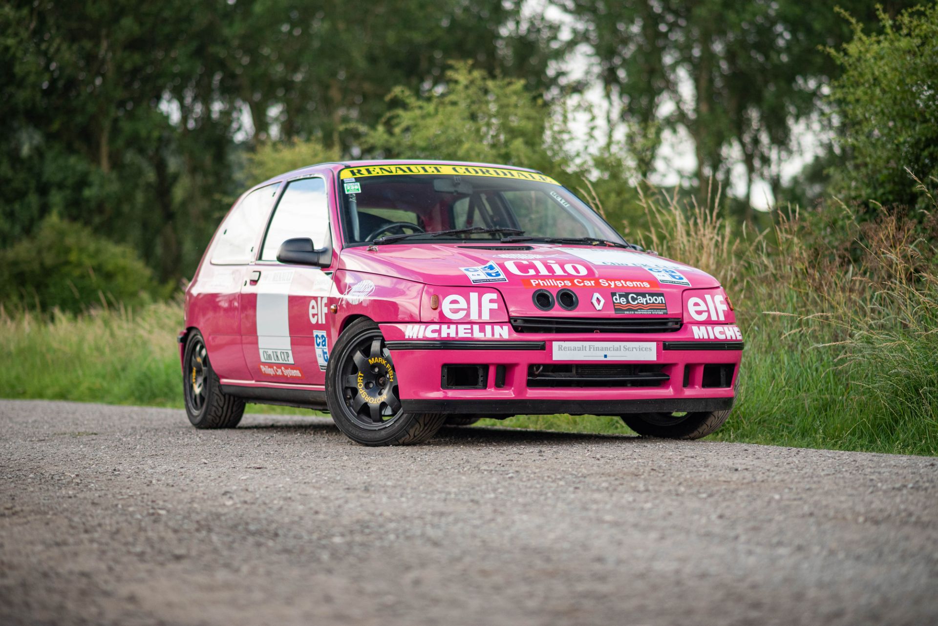 1994 Renault Clio Williams Cup  Built for Renault’s legendary championship, Now eligible for Histori