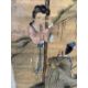 SCHOLAR AND COURTESAN BENEATH A PINE , CHINA QING DYNASTY - Bild 8 aus 11