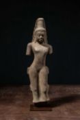 SANDSTONE AVALOKITESHVARA 7TH CENTURY FROM THAILAND OR VIETNAM