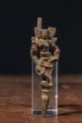 STANDING PARVATI BRONZE INDIA 18TH CENTURY