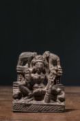 GAYALAKSHMI STONE CARVING 10TH CENTURY KASHMIR REGION