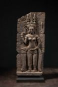 SANDTSTONE APSARA CAMBODIA ANGKOR WAT 12TH CENTURY