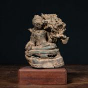 MISSCAST BRONZE THAILAND BUDDHA CHIANG SAEN STYLE 16TH CENTURY