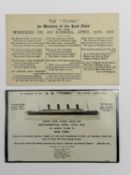 R.M.S. TITANIC: