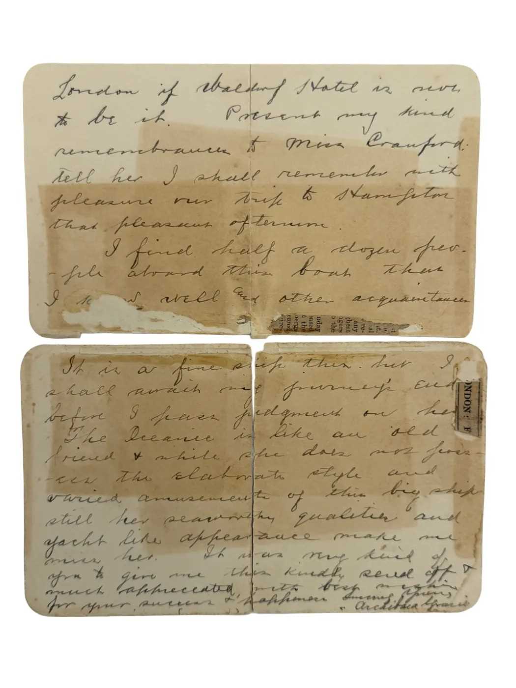 R.M.S. TITANIC: - Image 4 of 7