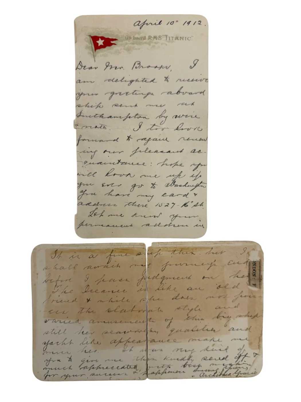 R.M.S. TITANIC: - Image 2 of 7