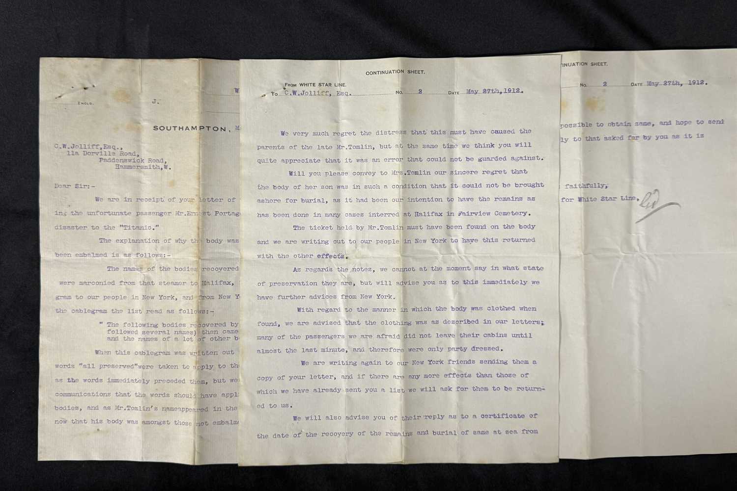 R.M.S. TITANIC: - Image 3 of 4