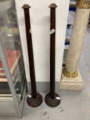Wig stands: