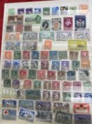 Stamps: a Lighthouse stockbook containing 19th and 20th century British & World stamps, includin